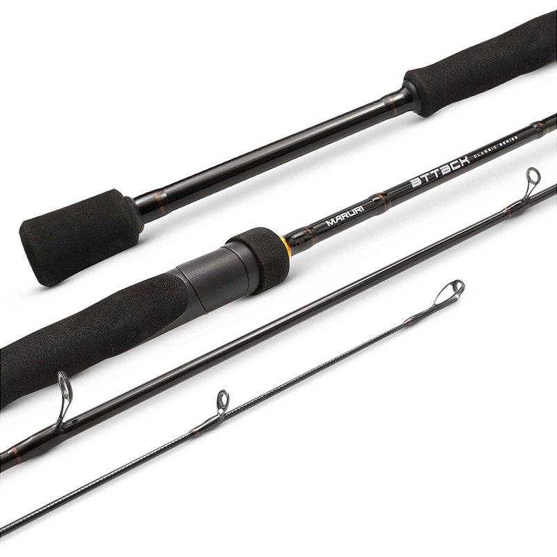 Varathron　ブラックメタル black l Vara Monster Black Rock 5´8 (1,73m) 8-17lbs - Carretilha - ILHA DA