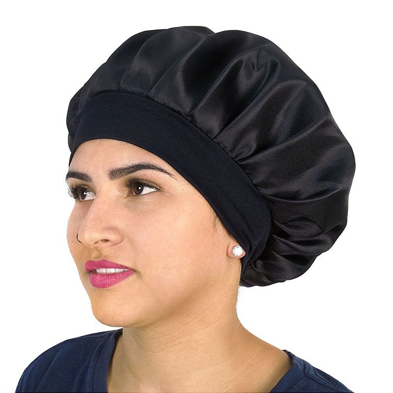 Touca Durag Bandana Waves Afro De Cetim - Aksa Cosmeticos