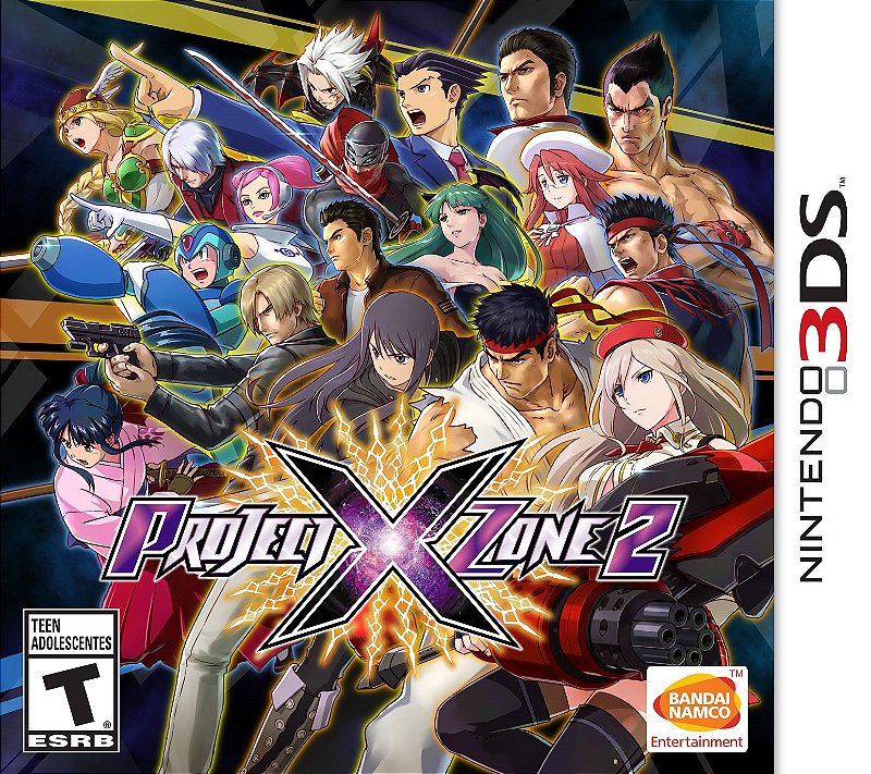 Project X Zone 2 - Nintendo 3ds ( USADO ) - Rodrigo Games
