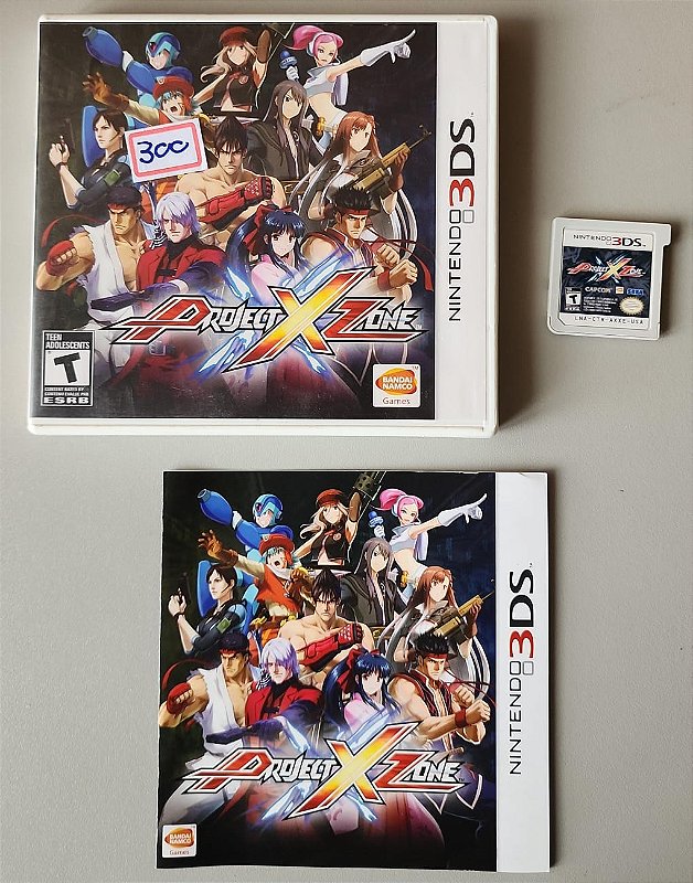 Project X Zone - Nintendo 3ds ( USADO ) - Rodrigo Games