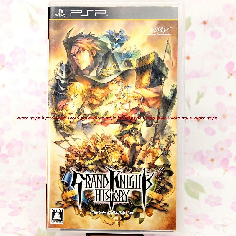 Grand Knights History PSP JP Original ( USADO ) Rodrigo Games