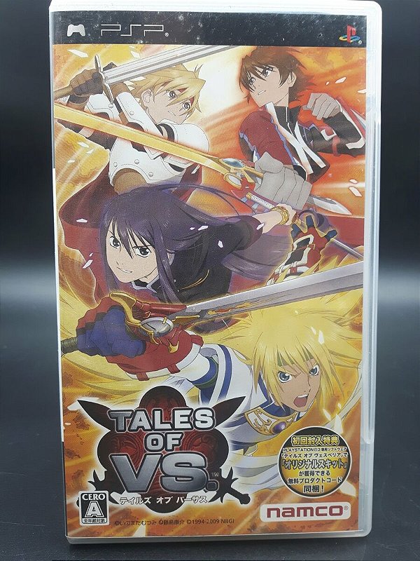 Tales of VS - PSP - JP Original ( USADO ) - Rodrigo Games