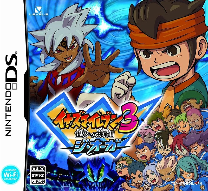 ゲームソフト(DS.3DS)② Inazuma Eleven 3: Team Ogre Attacks! - Nintendo DS Japones ( USADO