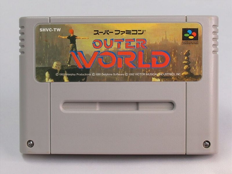 Outer world - Famicom Super Nintendo - JP Original ( USADO ) - Rodrigo ...