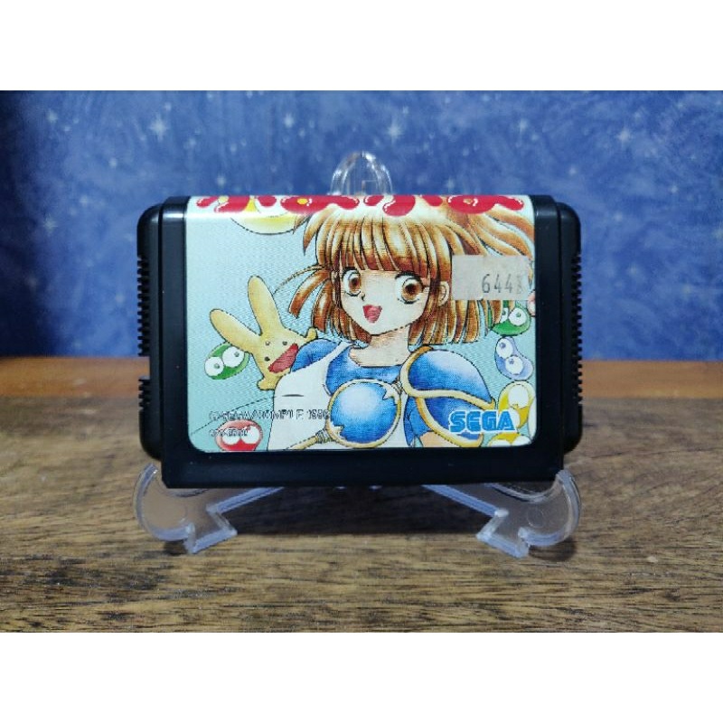 Delivery Free]1991 SEGA MEGA DRIVE Puyo Puyo (First work