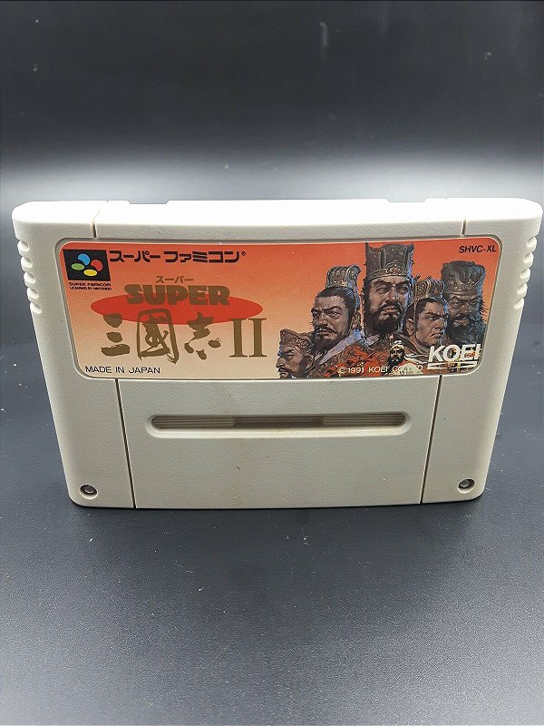 Super Sangokushi 2 - Famicom Super Nintendo - JP Original ( USADO ...