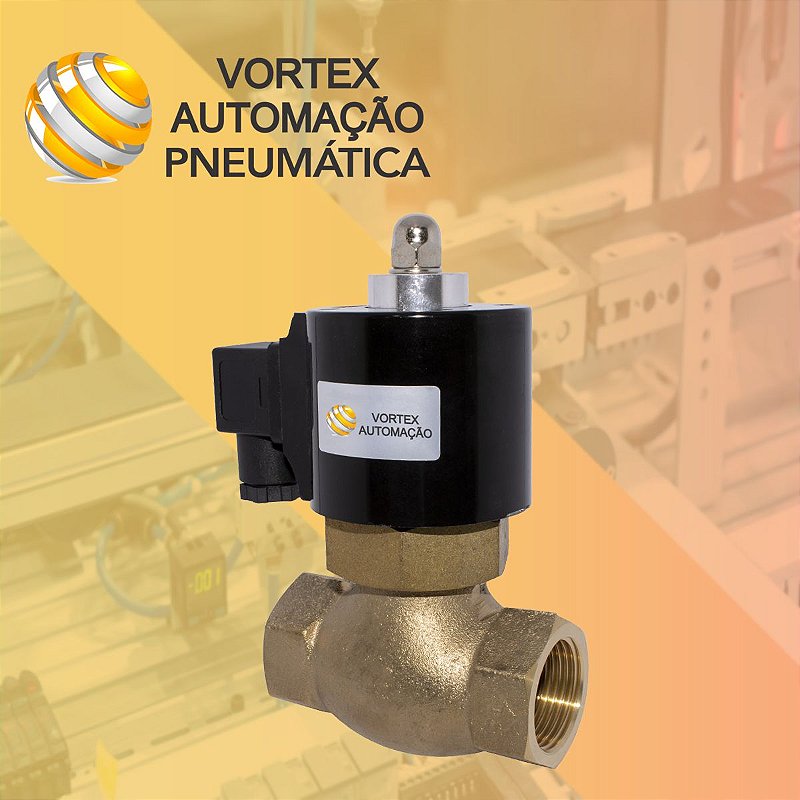 ＷＡＬＺ ＷＩＤＥ 20485 Válvula Solenóide 220v 2/2 Vias Para Vapor Rosca 1.1/2'' 180°c