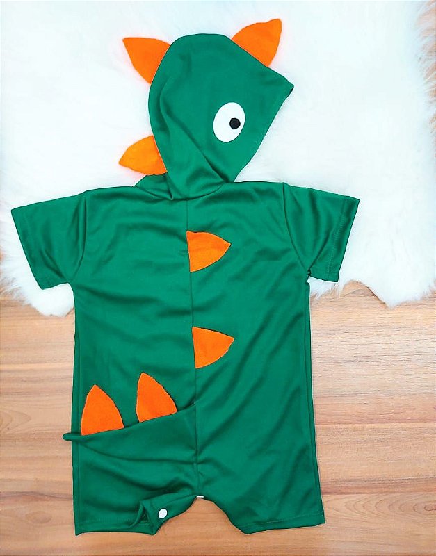 Fantasia Bebe Menino Dinossauro GD Baby Kids Artigos e