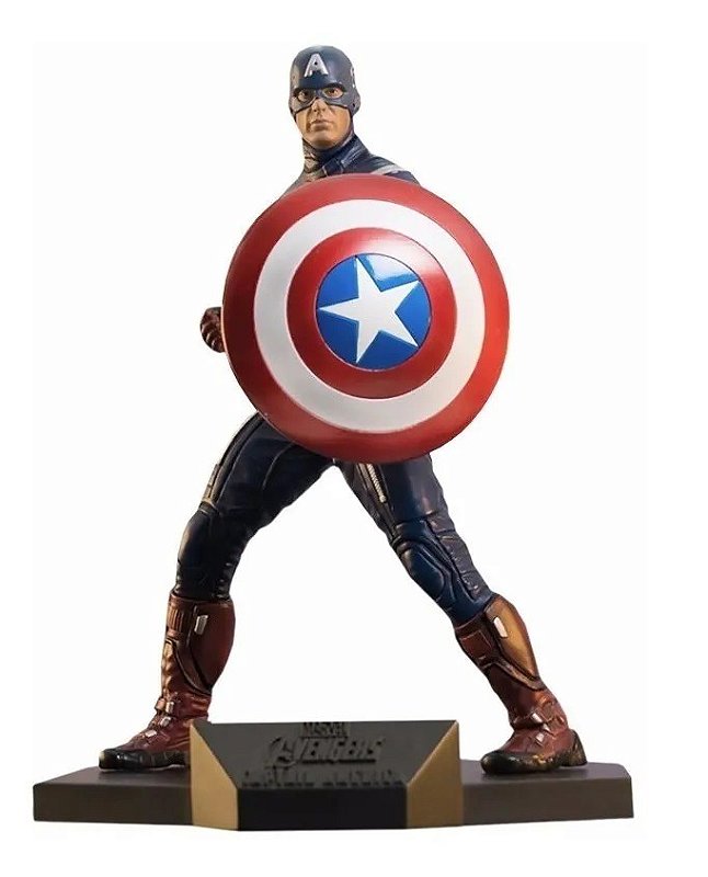 Estátua de resina do Capitão América Vingadores Endgame Filme da Marvel  Premier Collection 30 cm — nauticamilanonline