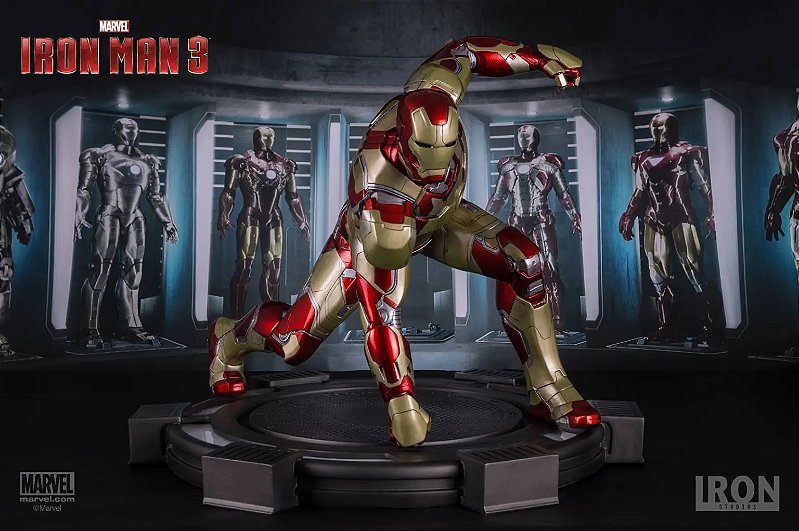Estátua Homem de Ferro Mark XLII Legacy Replica 1/4