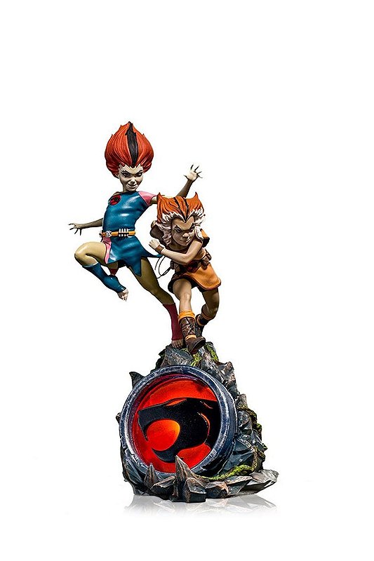 Estátua Wilykit & Wilykat - Thundercats -Bds Art Scale 1/10 - Iron Studios
