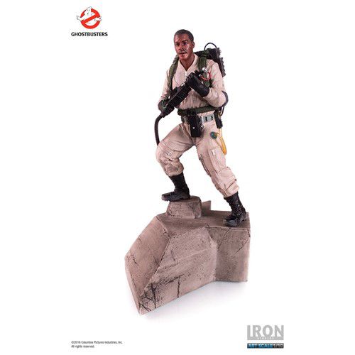 Estátua Winston Zeddmore - Ghostbusters - Art Scale 1/10 - Iron Studios