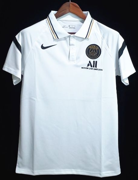 Camisa polo psg branca Clearance