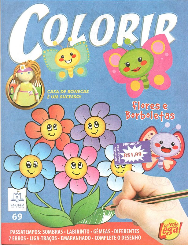 COLORIR PRINCESAS ED.70 - revistaria nova cultura