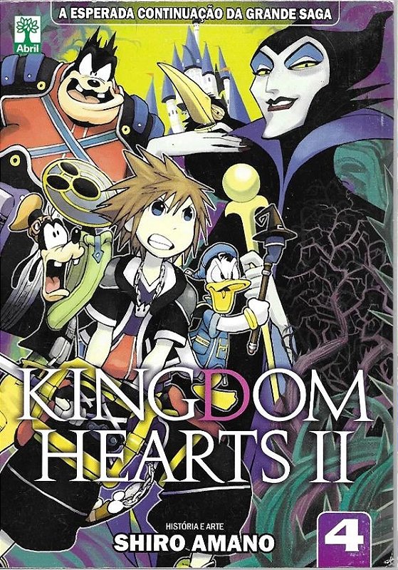 Kingdom Hearts 2 volume 10 - Editora Abril (mangá usado)