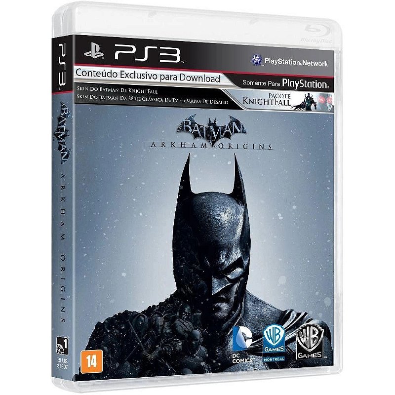 Batman Arkham Origins (Dublado em PT-BR com as Vozes do Filme) - PS3 -  BLUEWAVES Games - especializada em jogos nacionais e importados - originais