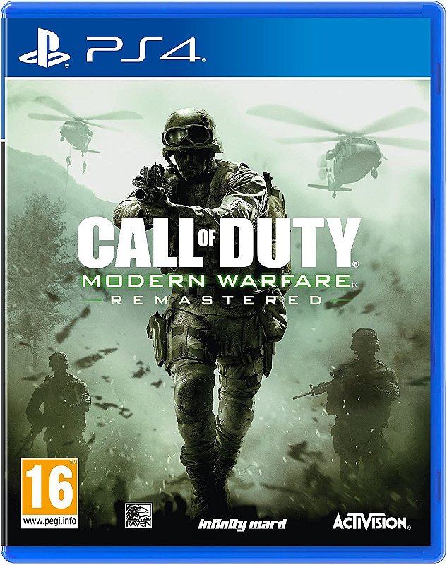 Call of Duty: Modern Warfare Remastered - PS4 - BLUEWAVES GAMES