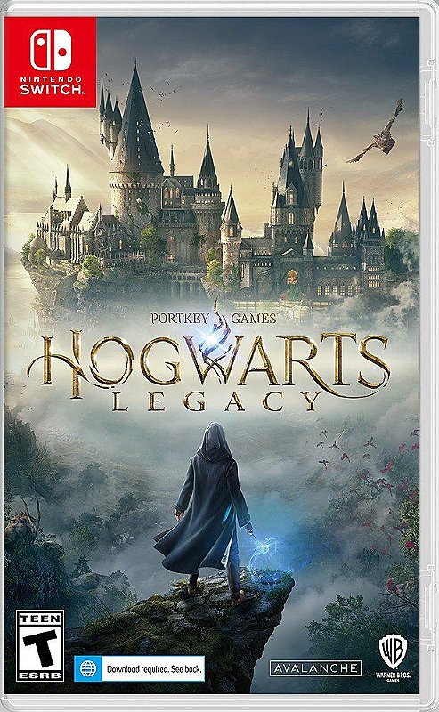 Jogo Ps5 Hogwarts Legacy Harry Potter Deluxe Ed Fisico Novo