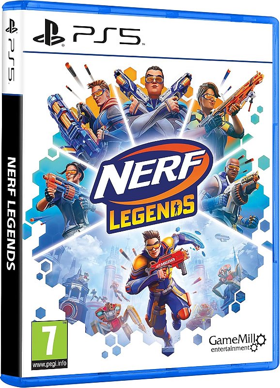 Neff Game Nerf Legends (Jogo Físico) - PS5 - BLUEWAVES GAMES