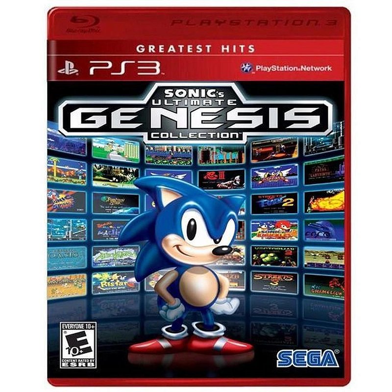 Sonic Ultimate Genesis Collection Xbox 360 Midia Fisica