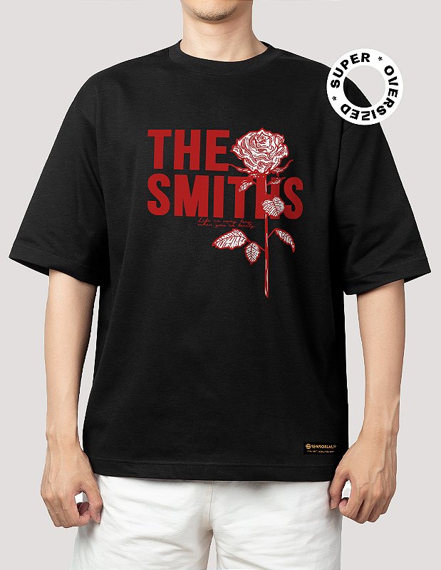 Camiseta Oversized Super The Smiths - Sensorial, camisetas