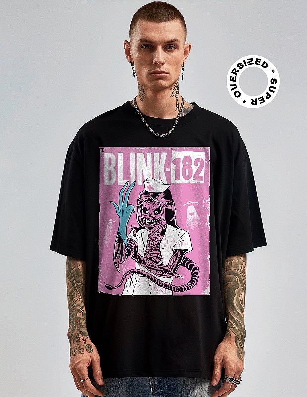 Blink-182 2011 ツアー Tシャツ M 黒 ALSTYLE Camiseta BLINK 182 - 100% algodão corte a fio preta - beatshirts