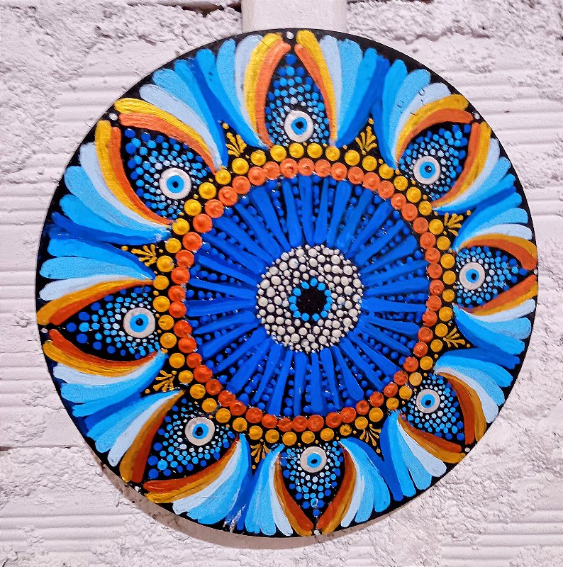 Mandala de Proteção olho grego