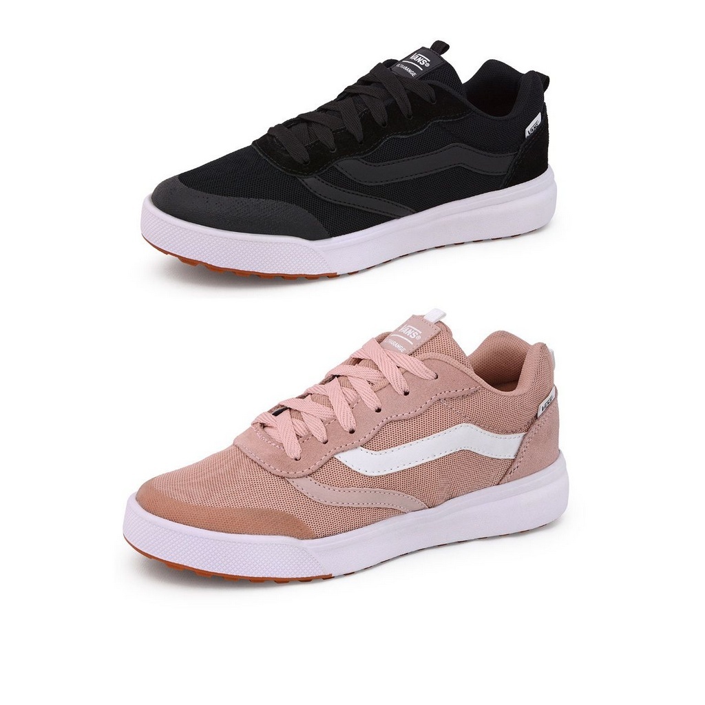 vans preto e rosa