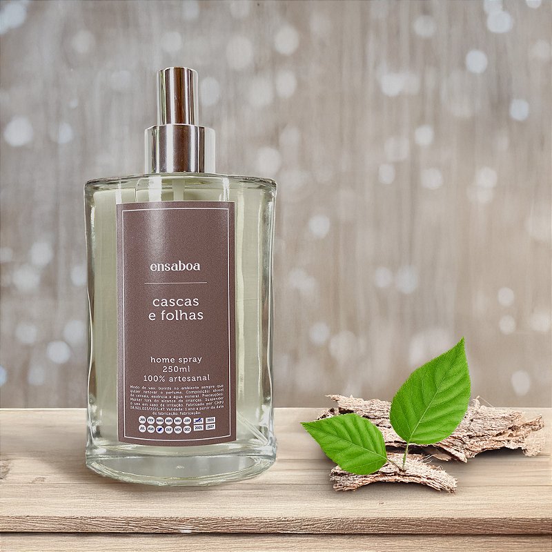 Home Spray 250ml - Cascas e Folhas - Ensaboa