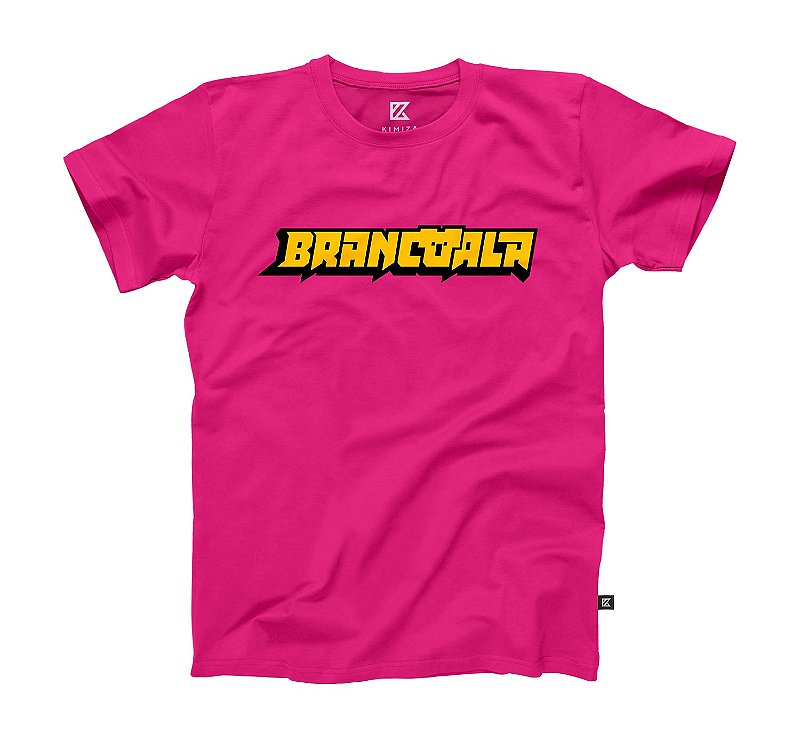 Brancola - Camiseta Infantil r Brancoala Infantil e Juvenil - Preta