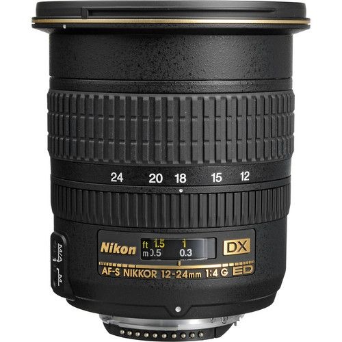 レンズ(ズーム) Nikon AF-S NIKKOR 12-24mm f/2.8G ED Lente Nikon AF-S DX Zoom-NIKKOR 12-24mm f/4G IF-ED - METIE FOTOGRAFIA