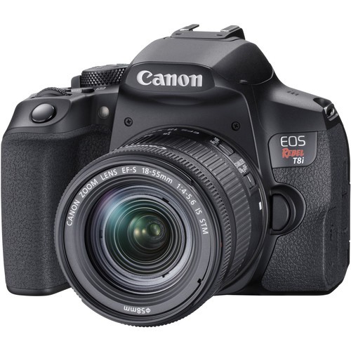 Canon EOS Rebel T8i com Lente 18-55mm – Qualidade Profissional ao