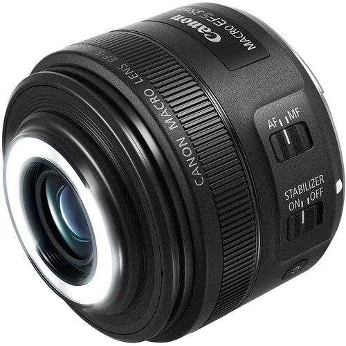 Lente Canon EF-S 35mm f/2.8 Macro IS STM – Prime Macro com LED
