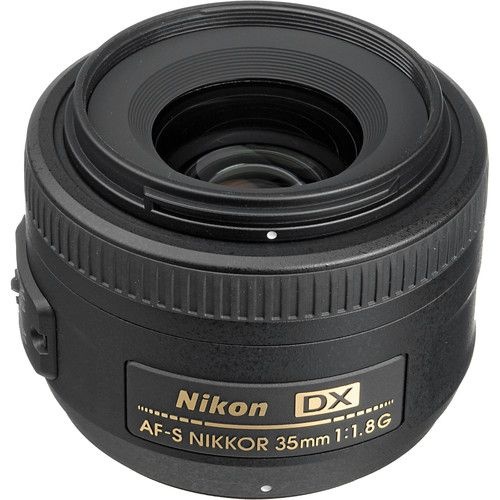 ニコン　AF-S DX NIKKOR 35mm f/1.8G Lente Nikon AF-S DX NIKKOR 35mm f/1.8G – Prime Padrão para Formato