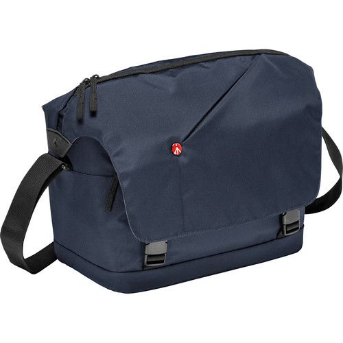 Bolsa Manfrotto NX Messenger V2 Azul para DSLR e Notebook até 15
