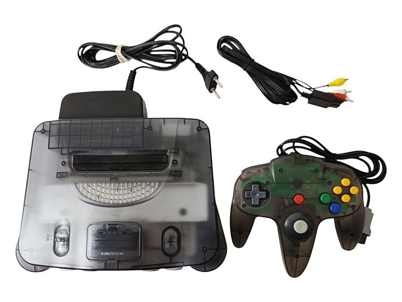 Console Nintendo 64 Serie Multi-Sabores Jabuticaba - N64 - Sebo