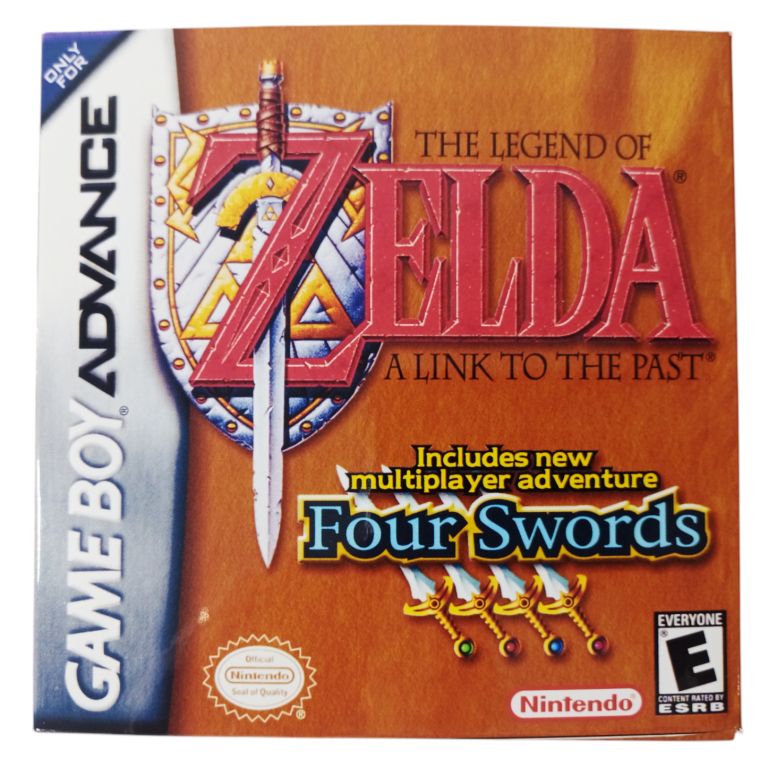 Jogo Zelda a Link to the Past Four Swords - GBA - Sebo dos Games