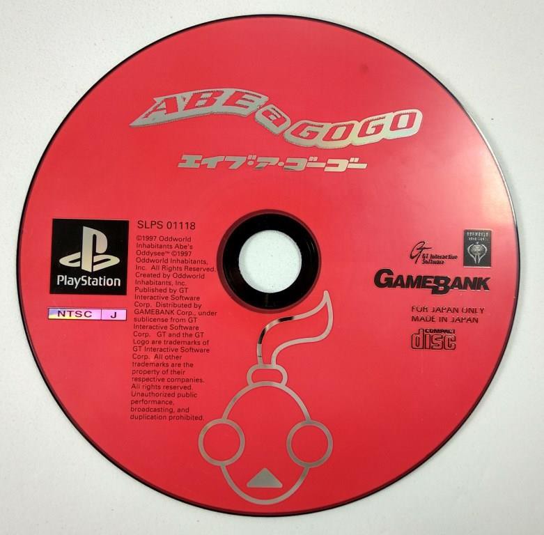 Jogo Abe a Gogo Original [JAPONÊS] - PS1 ONE - Sebo dos Games