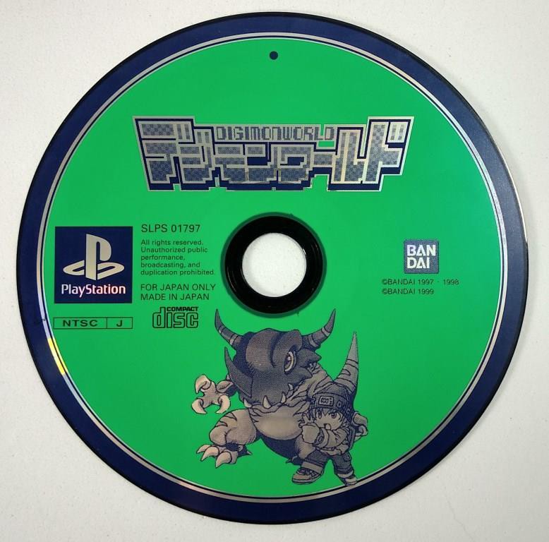 Digimon World Sur PlayStation 1 - Version Japonaise Import - Jeu PS1 Vintage
