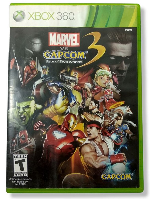 Jogo Marvel Vs. Capcom 3: Fate of Two Worlds - PS3