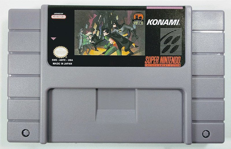 Jogo The Adventures of Batman & Robin - SNES - Sebo dos Games