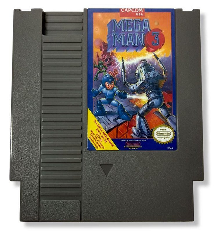 Jogo Mega Man 3 NES Sebo dos Games Games Antigos e Usados dos