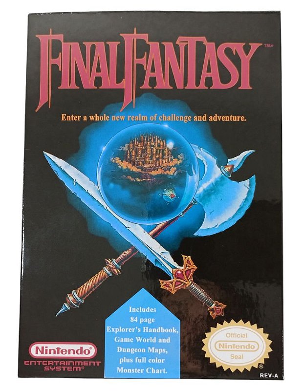 Jogo Final Fantasy - NES - Sebo dos Games - Games Antigos e Usados