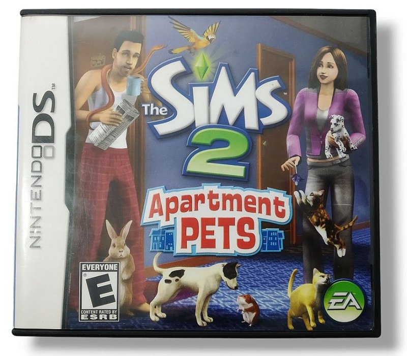 Jogo The Sims 2 Apartment Pets Original DS Sebo dos Games Games