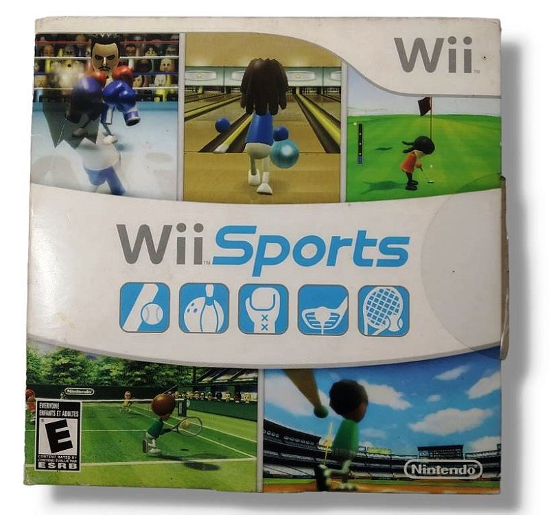 Barão Games  Wii Sports Nintendo Wii Usado Original