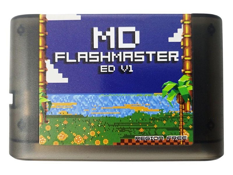 1000 in 1 (Flashcard Everdrive Mega Drive) - Sebo dos Games