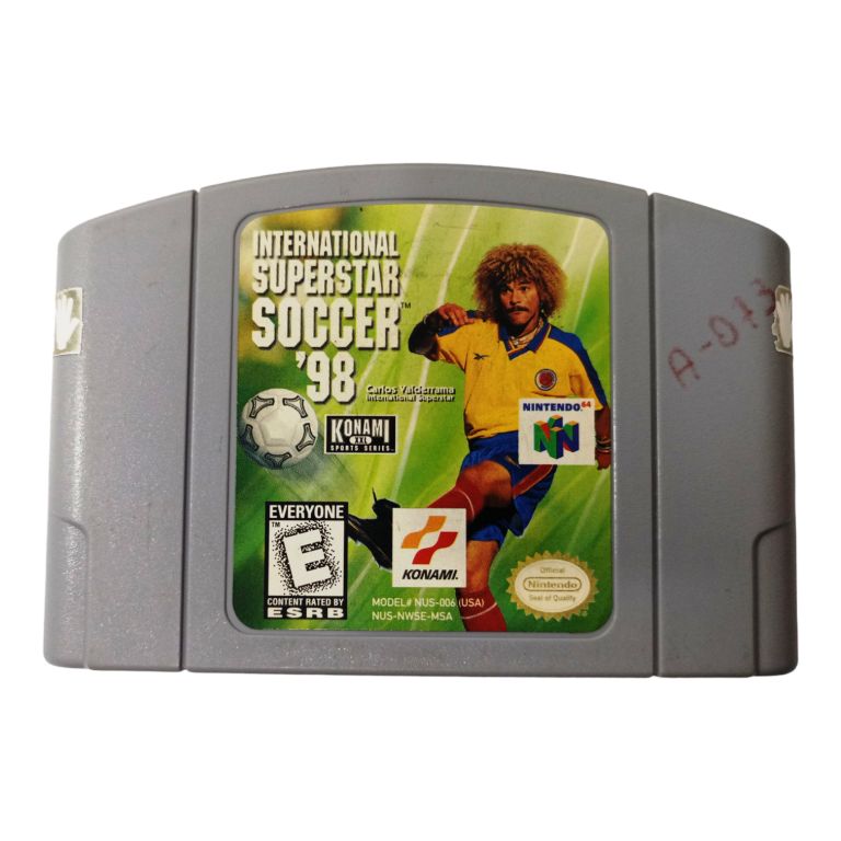 Jogo International Superstar Soccer 98 Original - N64 - Sebo dos