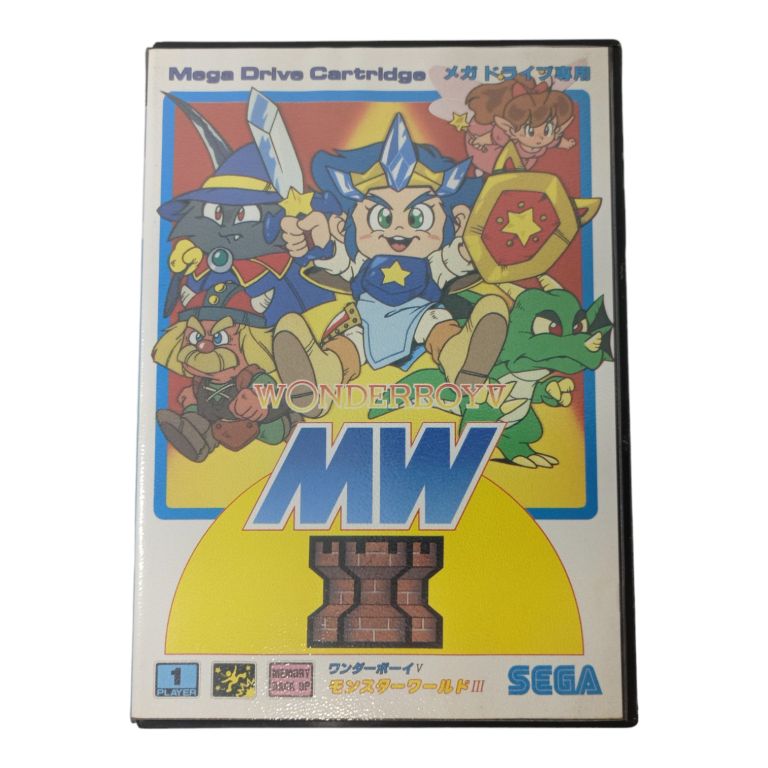 Jogo Wonder Boy V Original [JAPONÊS] - Mega Drive - Sebo dos Games