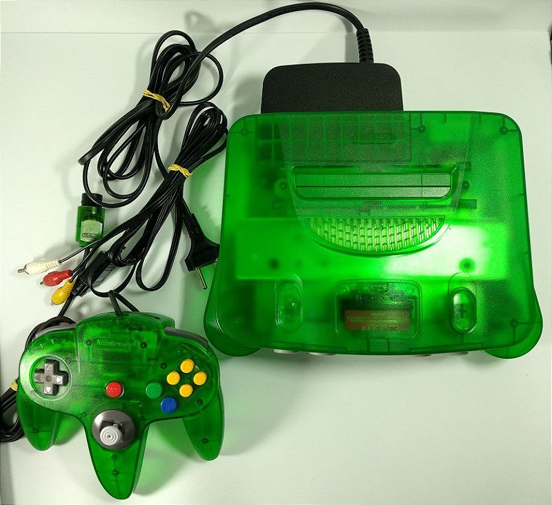 Nintendo 64 Serie Multi-Sabores Kiwi - N64 - Sebo dos Games