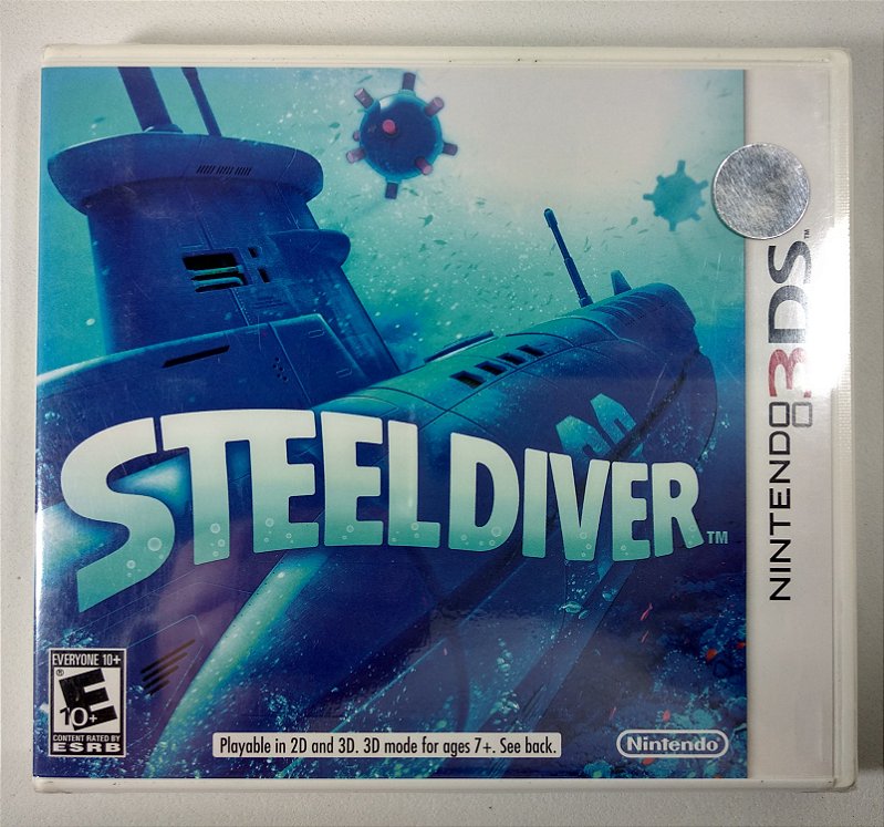 Jogo Steel Diver Original - 3DS - Sebo dos Games - Games Antigos e